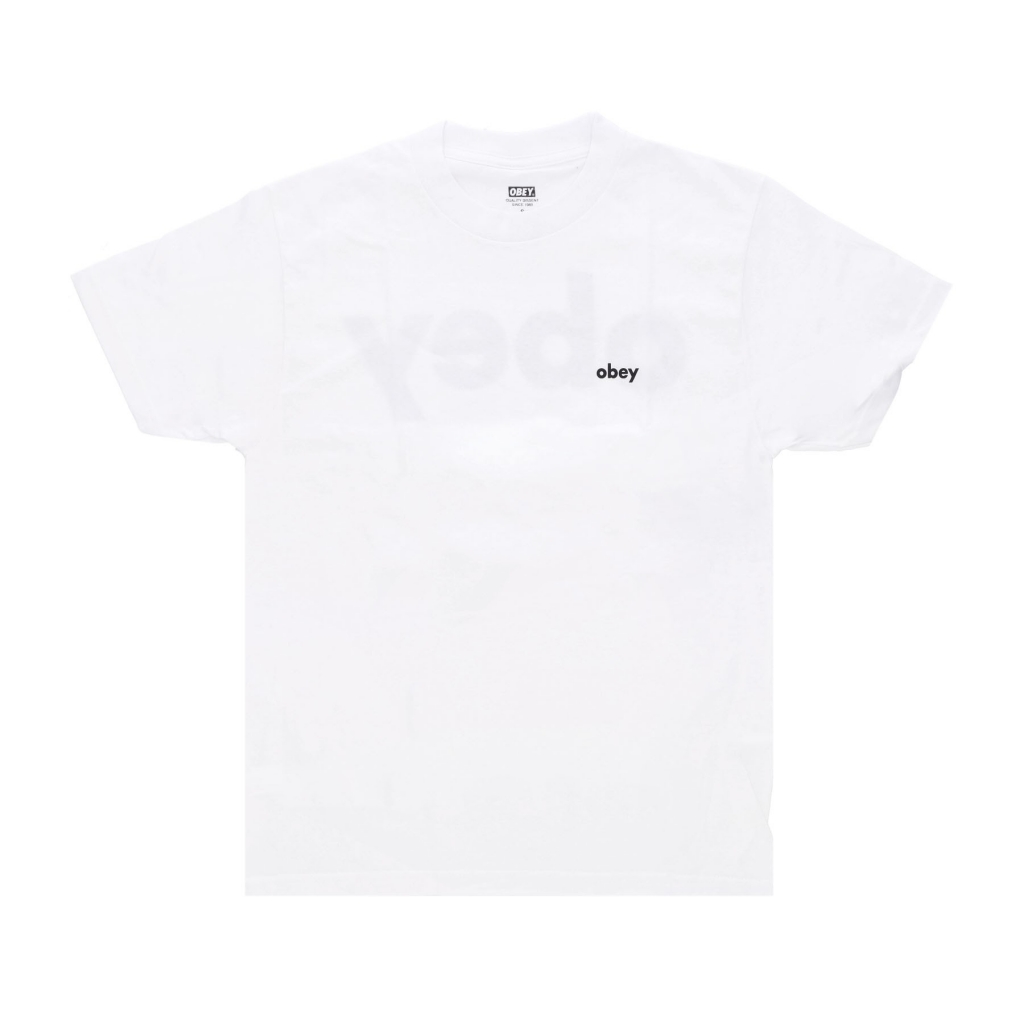 maglietta uomo lower case classic tee WHITE