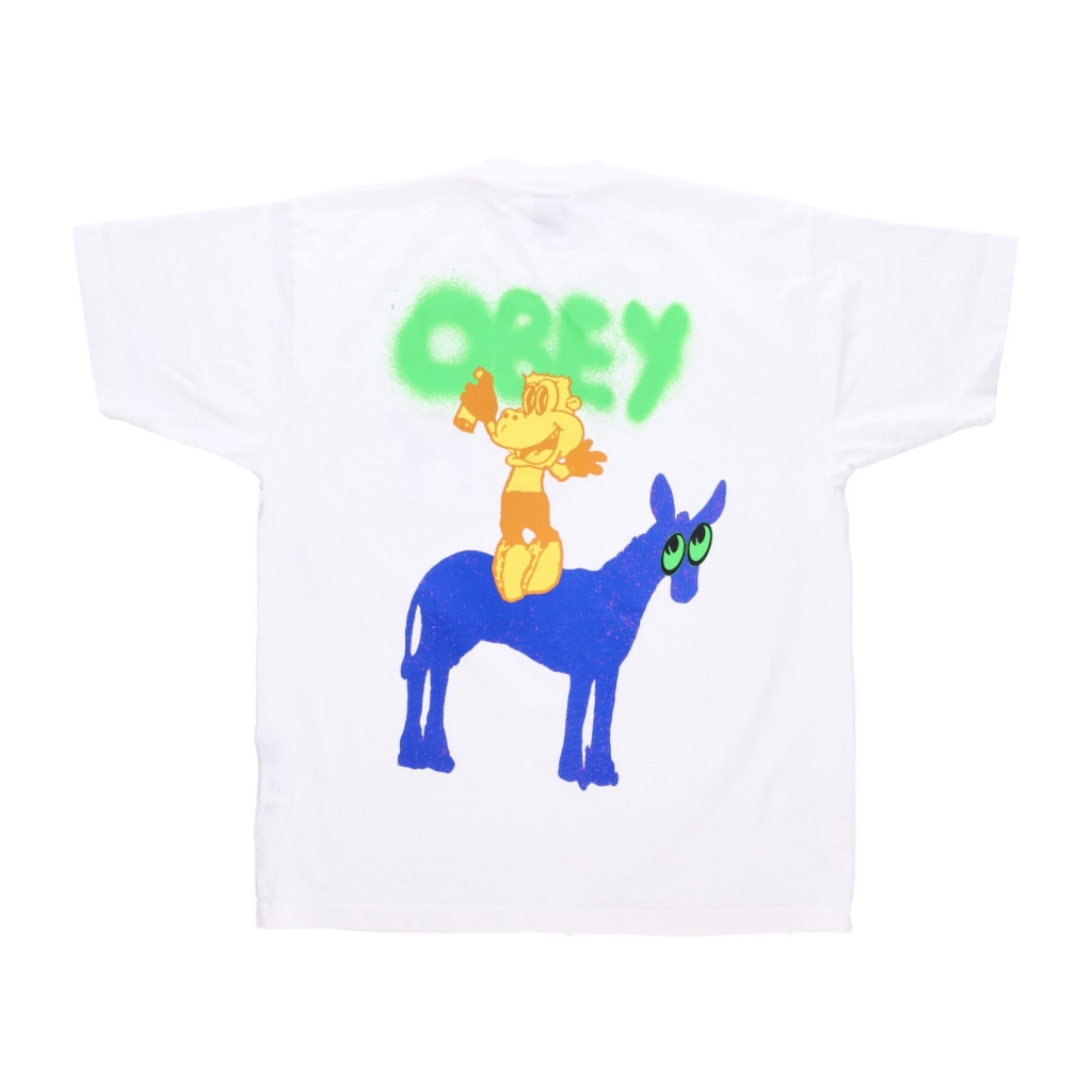 maglietta uomo donkey heavyweight tee WHITE