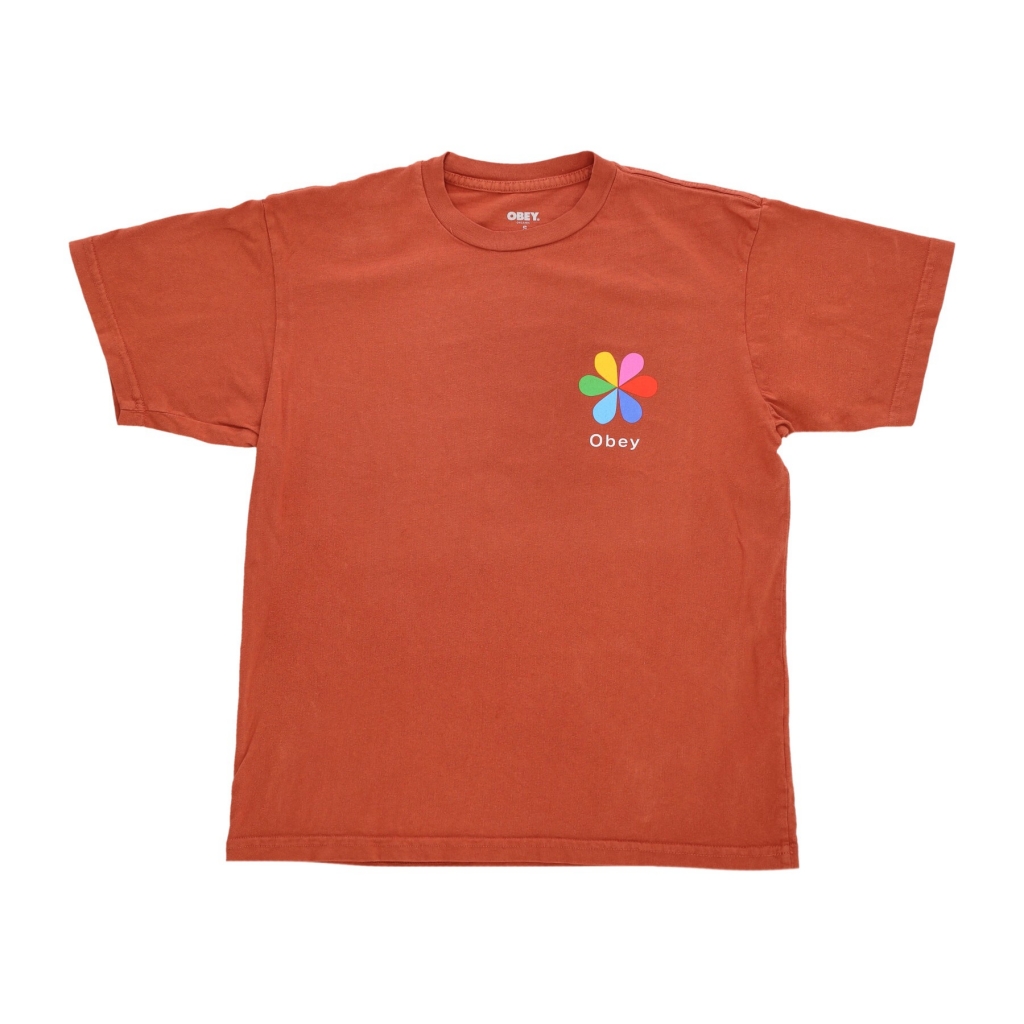 maglietta uomo lifeline organic tee TERRA COTTA