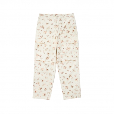 pantalone lungo uomo utility floral cargo pant IVORY FLORAL