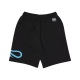 pantalone corto tuta uomo logo sweatshorts BLACK