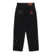 jeans uomo baseball denim pants BLACK