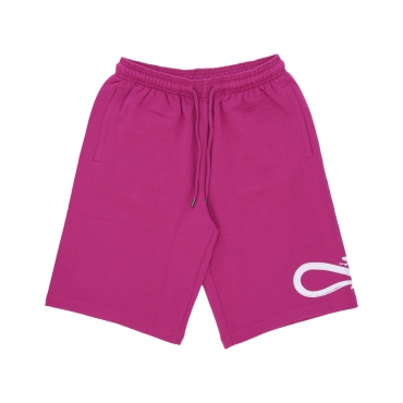 pantalone corto tuta uomo logo sweatshorts PURPLE HAZE