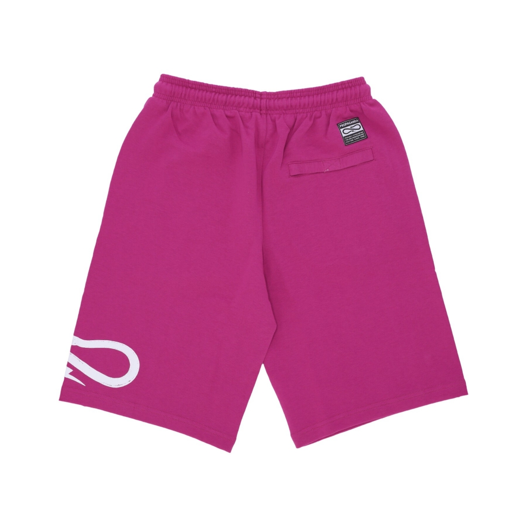 pantalone corto tuta uomo logo sweatshorts PURPLE HAZE