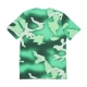 maglietta uomo graphics camo all over print tee GREEN
