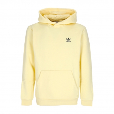 felpa cappuccio uomo trefoil essentials hoodie ALMOST YELLOW