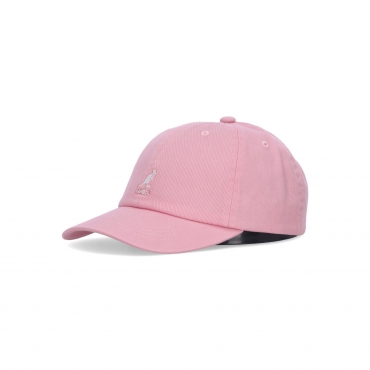 cappellino visiera curva uomo washed baseball PEPTO ROSE