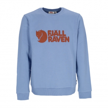 felpa girocollo uomo logo sweater DAWN BLUE