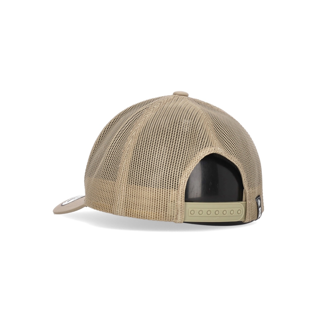 cappellino visiera curva uomo marlin mount retro trucker KHAKI