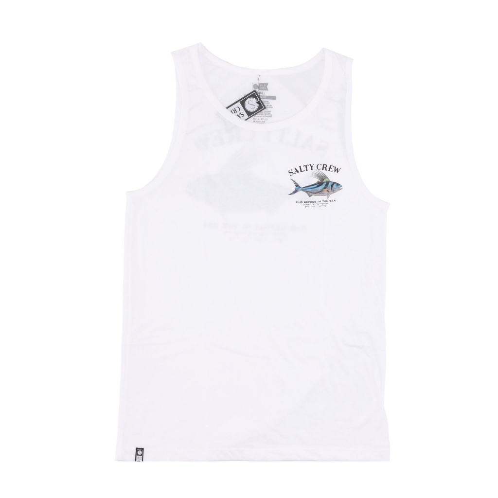 canotta uomo rooster tank WHITE