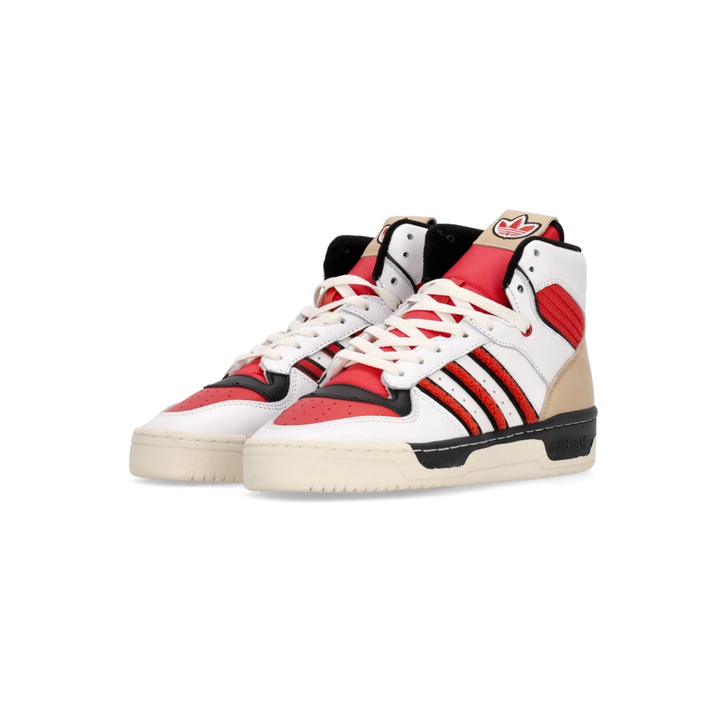 scarpa bassa uomo rivalry high CLOUD WHITE/GLORY RED/CORE BLACK