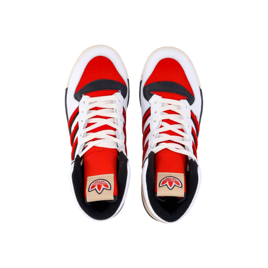 scarpa bassa uomo rivalry high CLOUD WHITE/GLORY RED/CORE BLACK