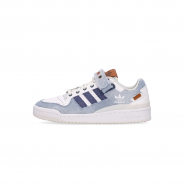 scarpa bassa uomo forum low CLOUD WHITE/LEGAL BLUE/CLOUD WHITE