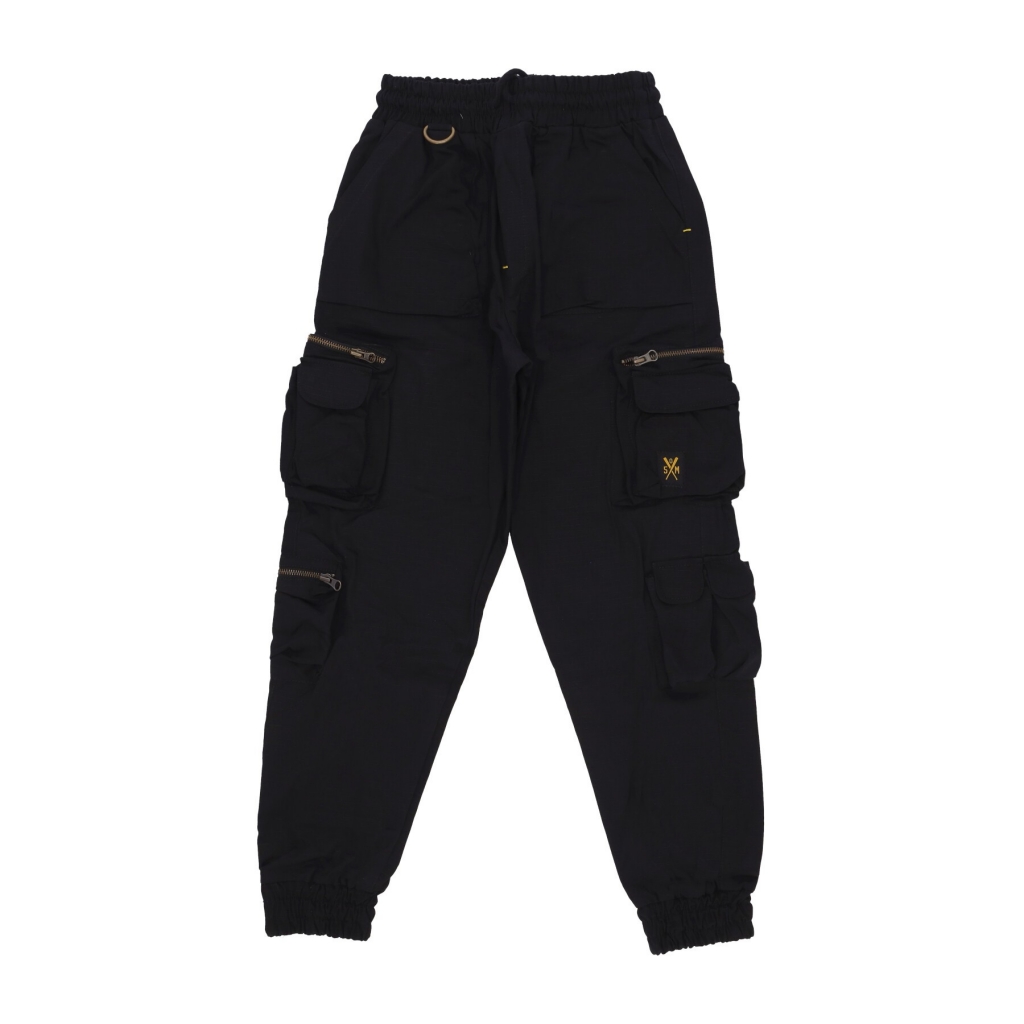 pantalone lungo uomo retrofuture cargo pants BLACK