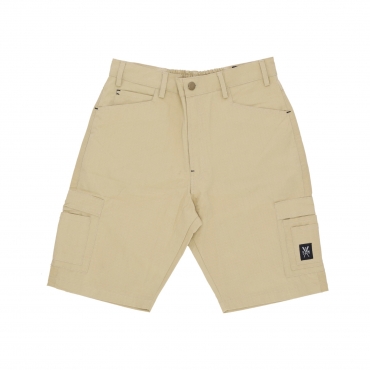 pantalone corto uomo retrofuture combat shorts BEIGE