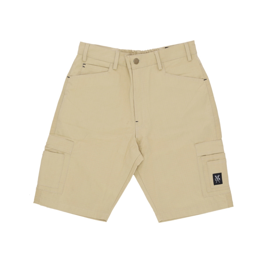 pantalone corto uomo retrofuture combat shorts BEIGE