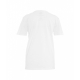 T-shirt con ricamo logo bianco