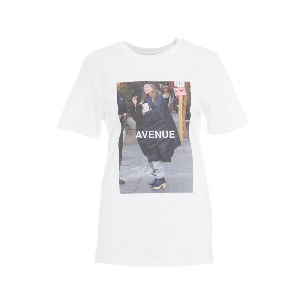 T-shirt Avenue bianco