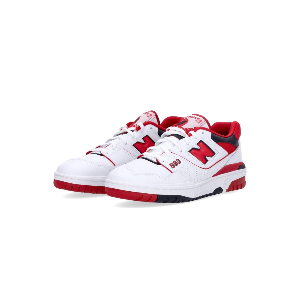 scarpa bassa uomo 550 WHITE/RED