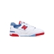 scarpa bassa uomo 550 WHITE/RED/BLUE