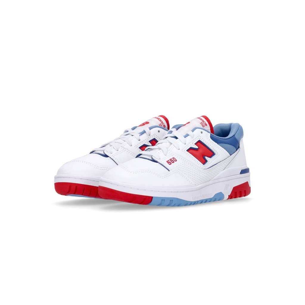 scarpa bassa uomo 550 WHITE/RED/BLUE