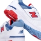 scarpa bassa uomo 550 WHITE/RED/BLUE