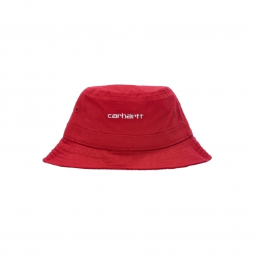 cappello da pescatore uomo script bucket hat ARCADE/WHITE