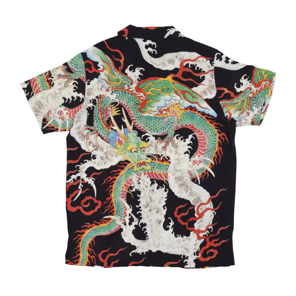 camicia manica corta uomo water dragon shirt ALL OVER PRINT