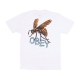 maglietta uomo honey bee classic tee WHITE