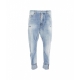 Jeans Tailored Combat azzurro