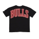 maglietta uomo nba infill logo os tee chibul BLACK/FRONT DOOR RED