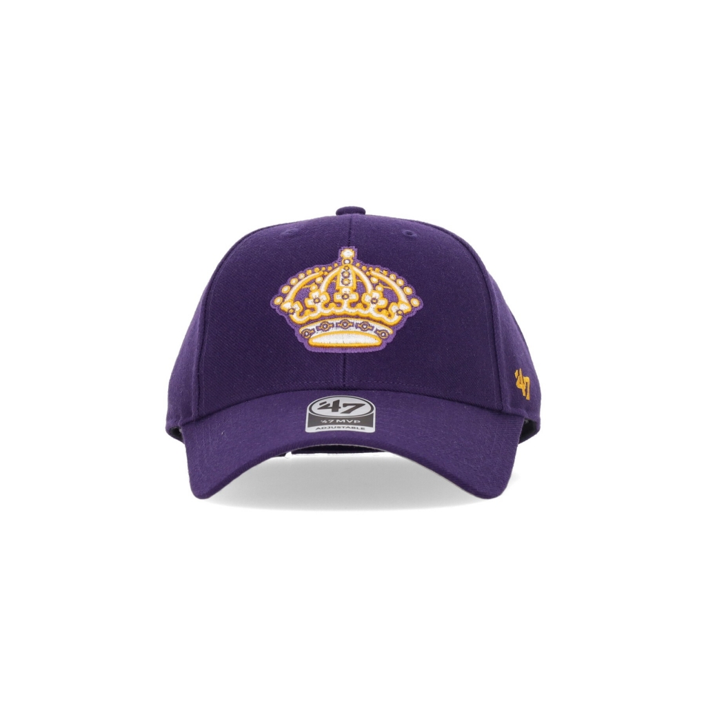 cappellino visiera curva uomo nhl mvp loskin PURPLE