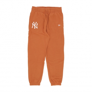 pantalone tuta leggero uomo mlb league essentials jogger neyyan SPRING TOFFEE/WHITE