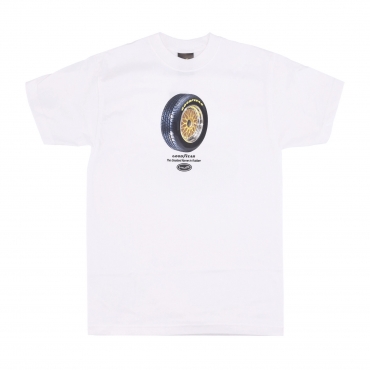 maglietta uomo the greatest tee x goodyear WHITE