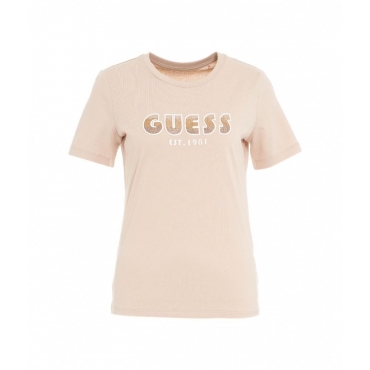 T-shirt logo beige