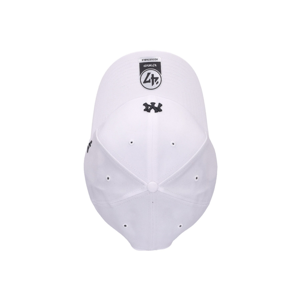 cappellino visiera curva uomo mlb base runner mvp neyyan WHITE