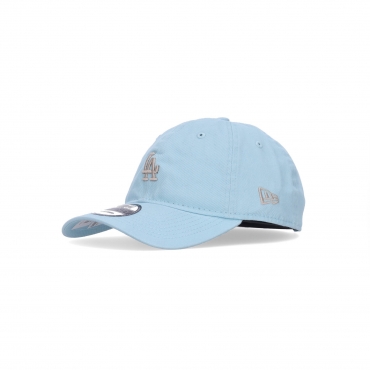 cappellino visiera curva uomo mlb mini logo 920 losdod CHROME BLUE/WHITE