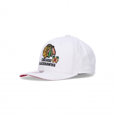 cappellino visiera curva uomo nhl all in pro snapback chibla WHITE