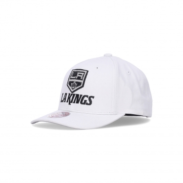 cappellino visiera curva uomo nhl all in pro snapback loskin WHITE