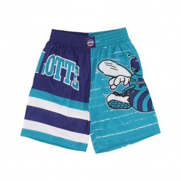 pantaloncino tipo basket uomo nba jumbotron 30 shorts chahor MULTI/WHITE