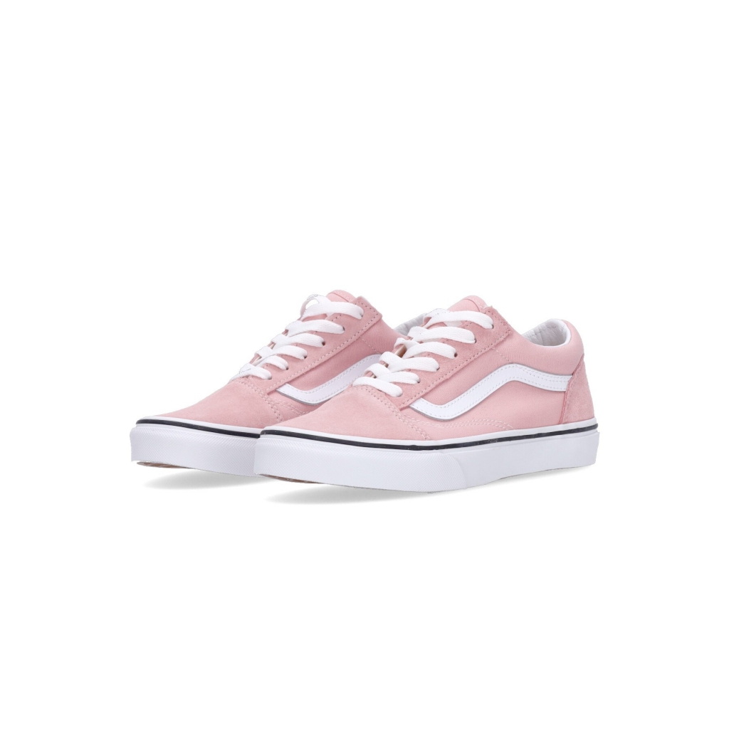 scarpa bassa ragazza old skool POWDER PINK/TRUE WHITE