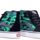 scarpa alta uomo comfycush sk8-hi AFTER DARK BLACK/GREEN