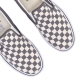 scarpa bassa uomo classic slip-on checkerboard PEWTER/TRUE WHITE