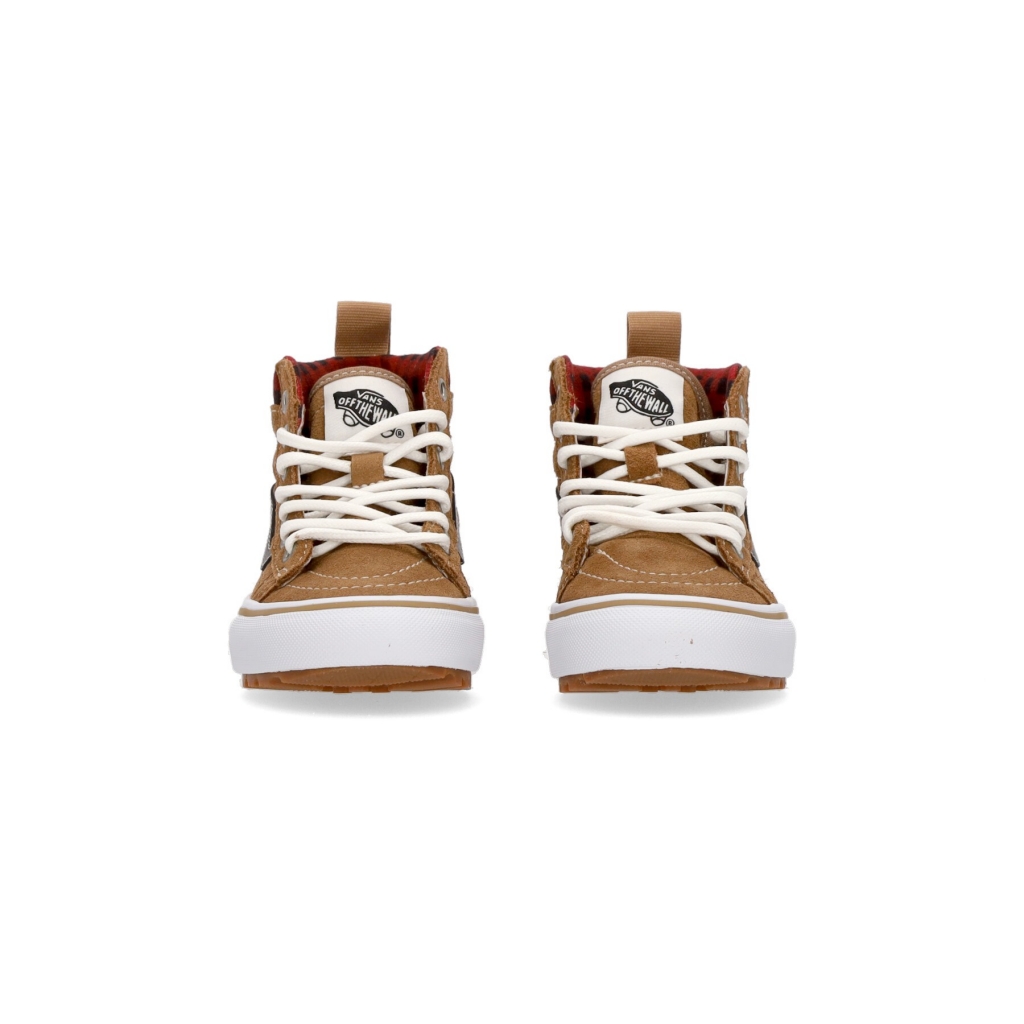 VANS scarpa outdoor bambino sk8 hi mte 1 PLAID BROWN BLACK Scar. Bowdoo