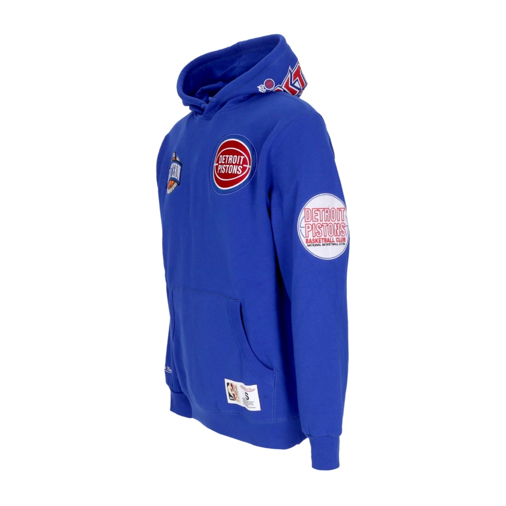 felpa cappuccio uomo nba hometown fleece hoodie detpis ROYAL