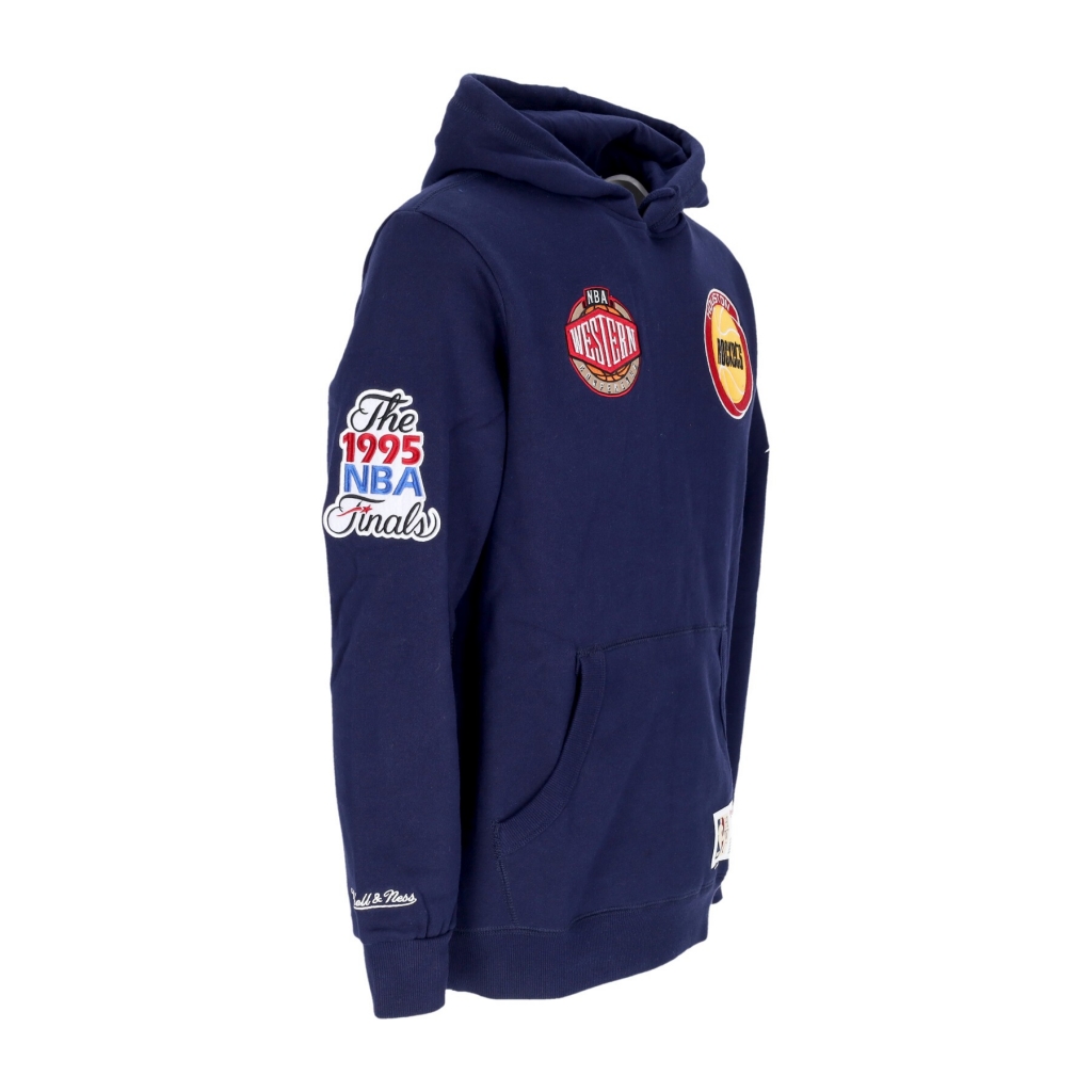 felpa cappuccio uomo nba hometown fleece hoodie houroc NAVY