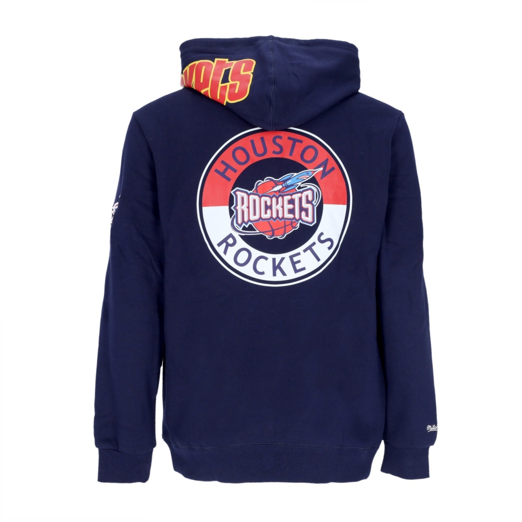 felpa cappuccio uomo nba hometown fleece hoodie houroc NAVY