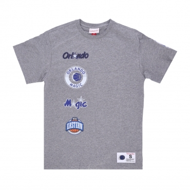 maglietta uomo nba hometown tee orlmag GREY HEATHER