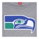 maglietta uomo nfl color blocked tee seasea GREY HEATHER