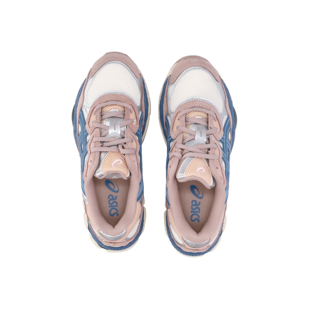 scarpa bassa donna gel-nyc CREAM/GREY FLOSS